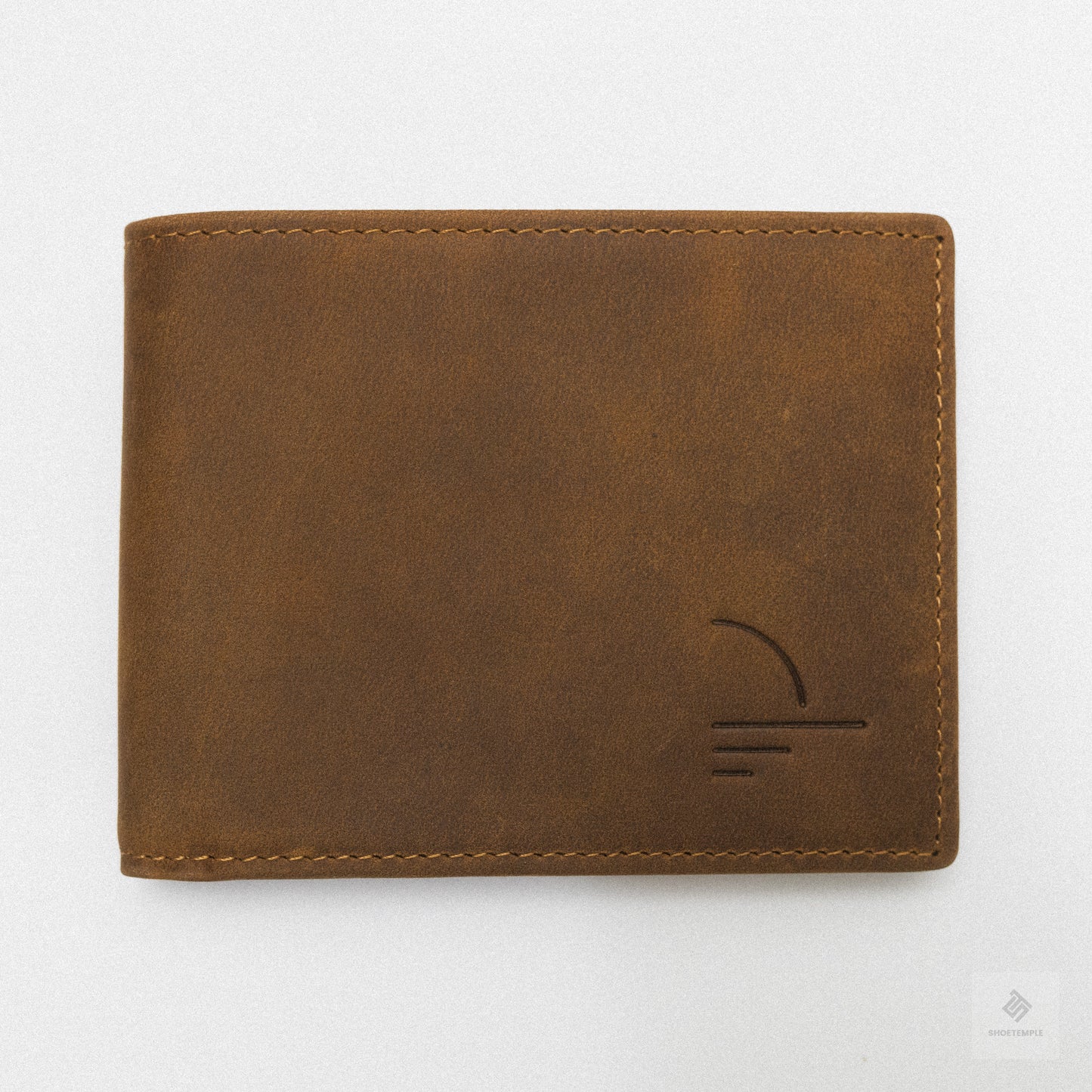 Top Grain Leather Wallet for Men - Brown