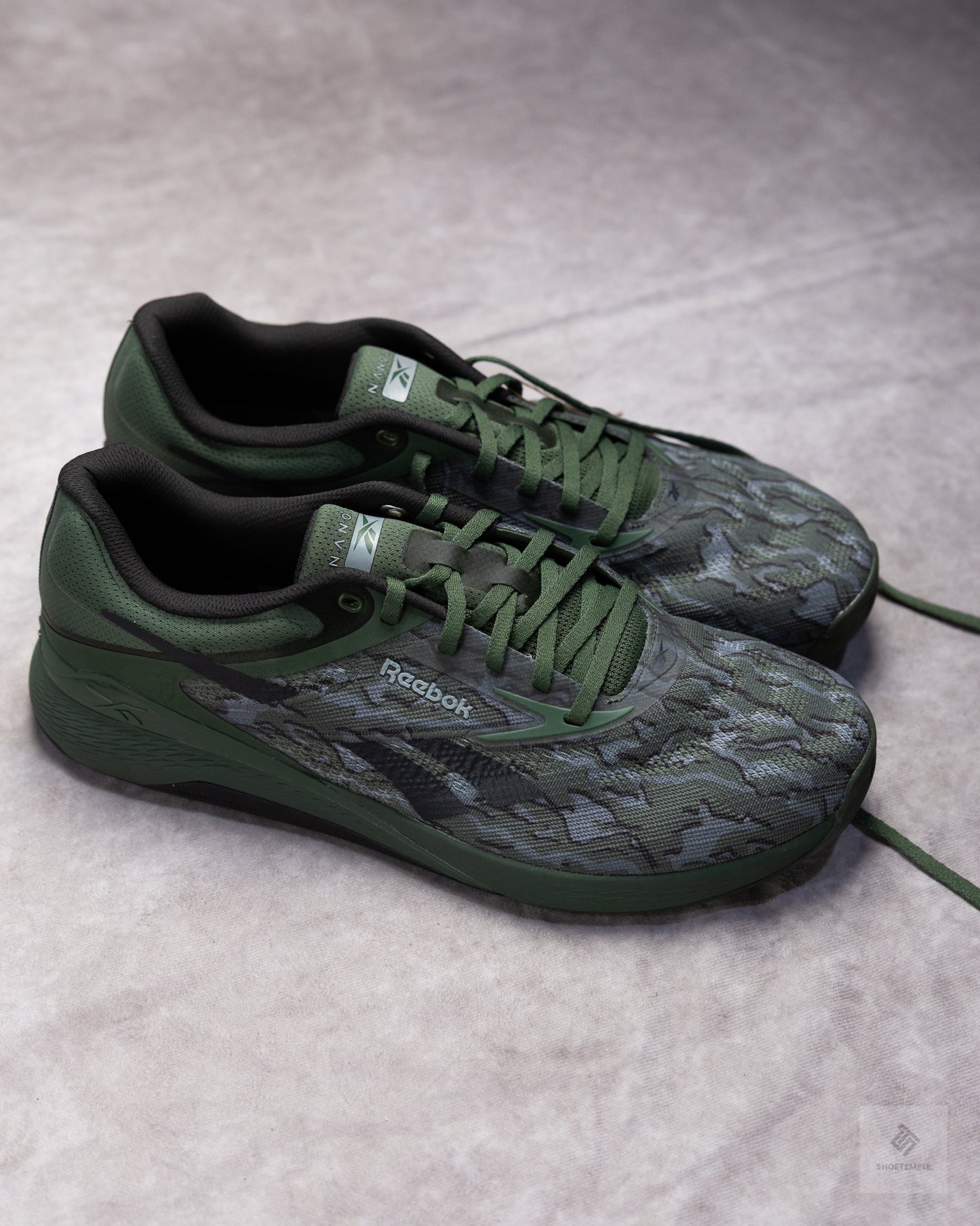 Reebok Nano X5 Training Shoe - Breakaway Green/Washed Black/Grey