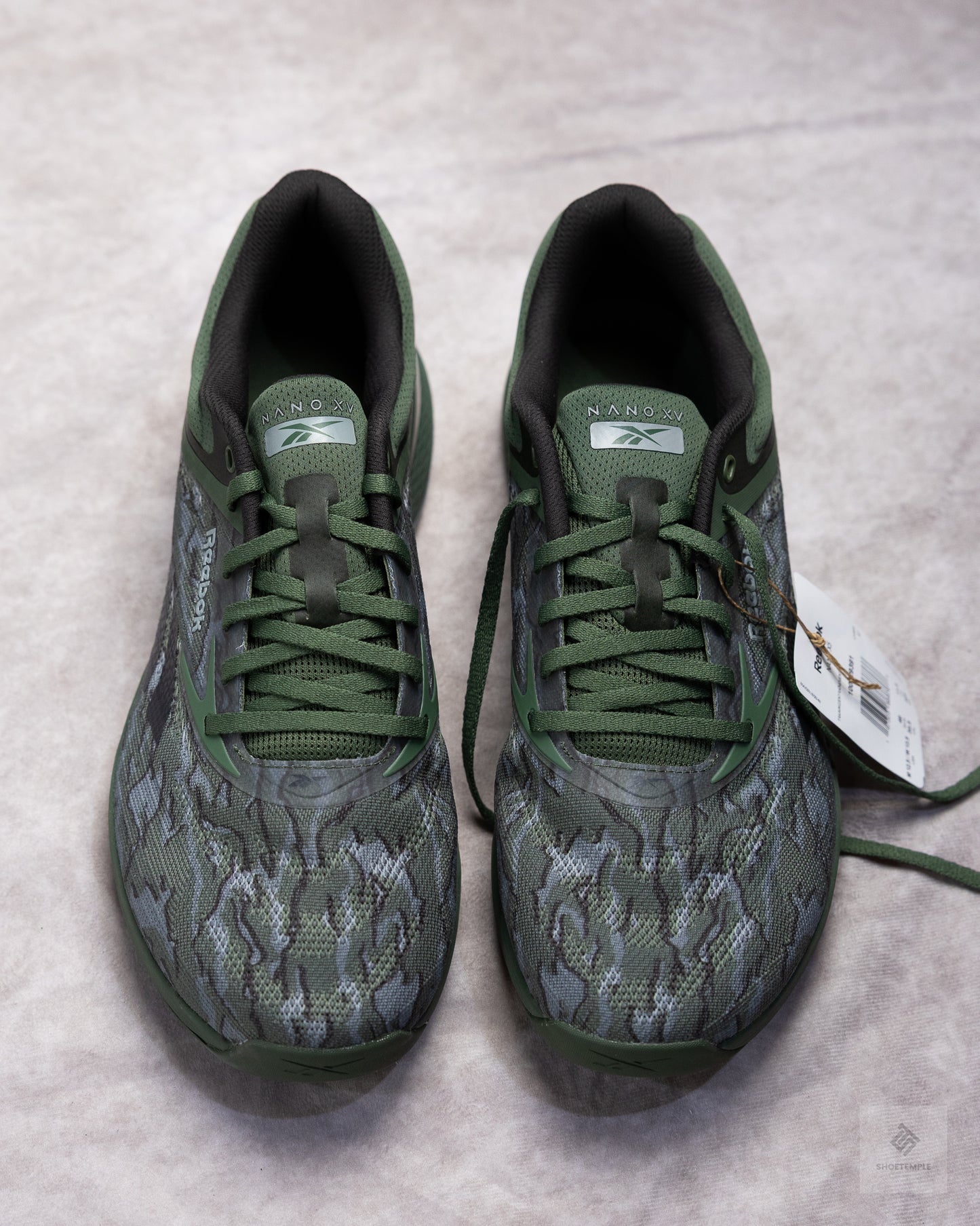 Reebok Nano X5 Training Shoe - Breakaway Green/Washed Black/Grey