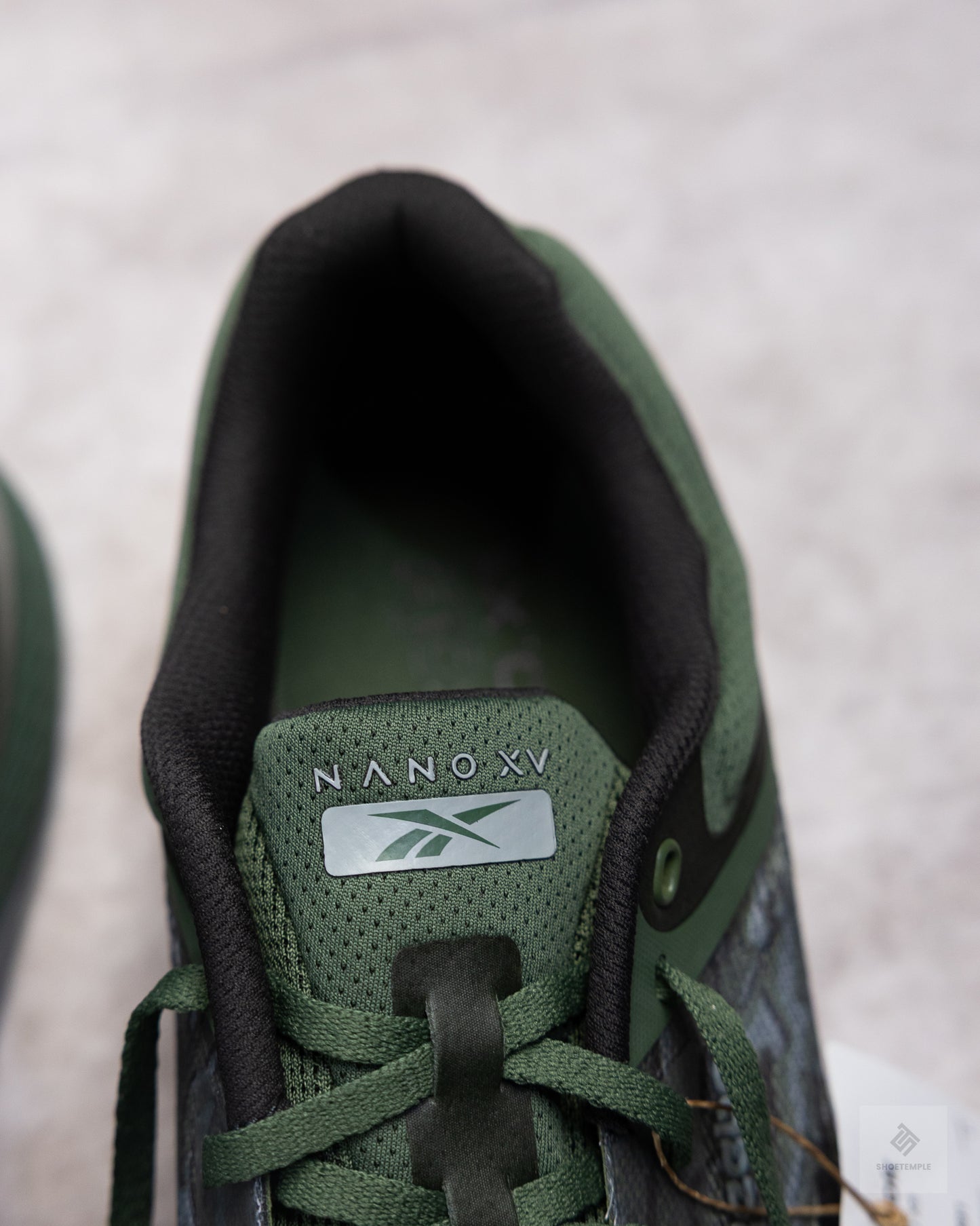 Reebok Nano X5 Training Shoe - Breakaway Green/Washed Black/Grey