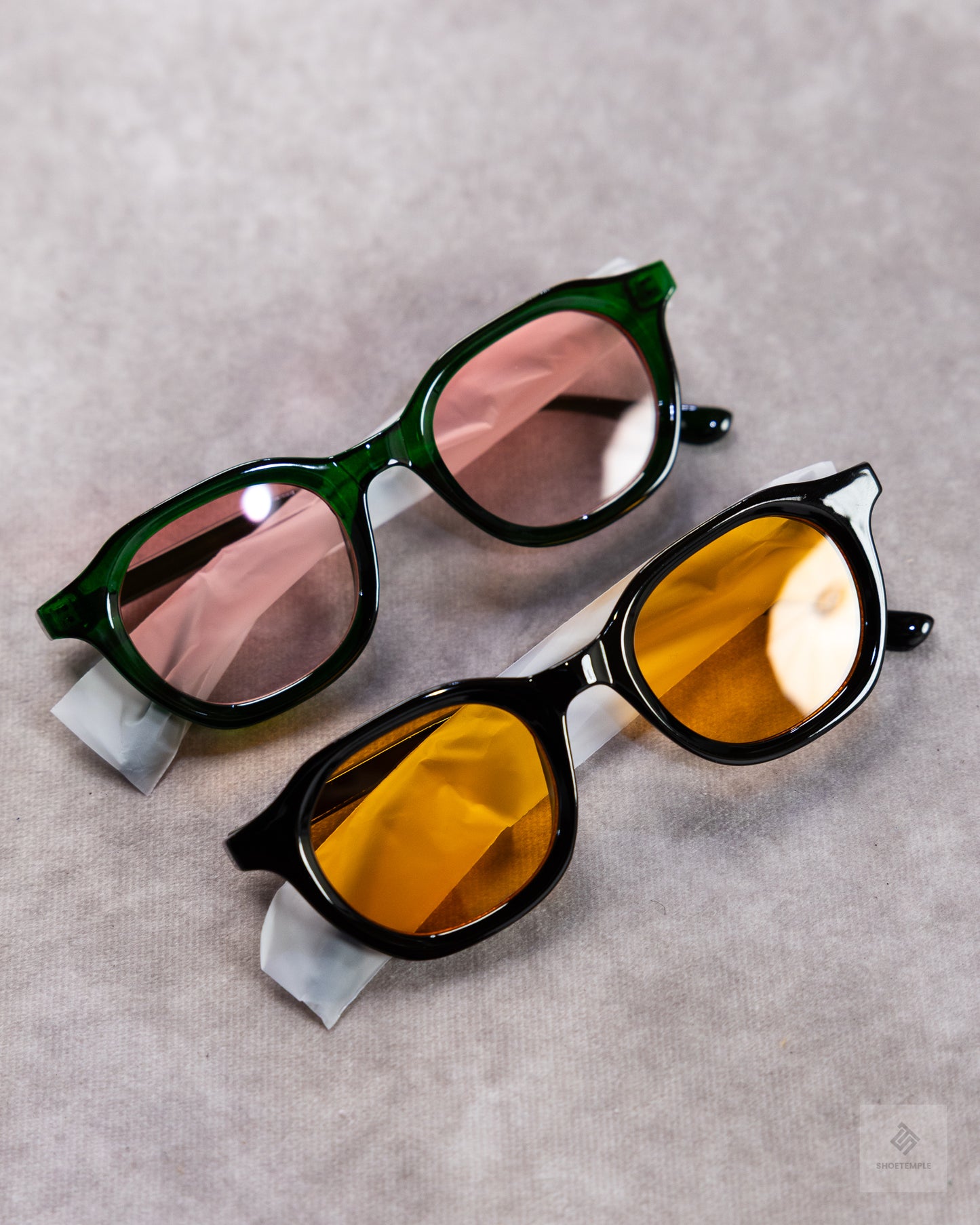 2 in 1 Retro Round Sunglasses for Men/Women Vintage Circle Shades