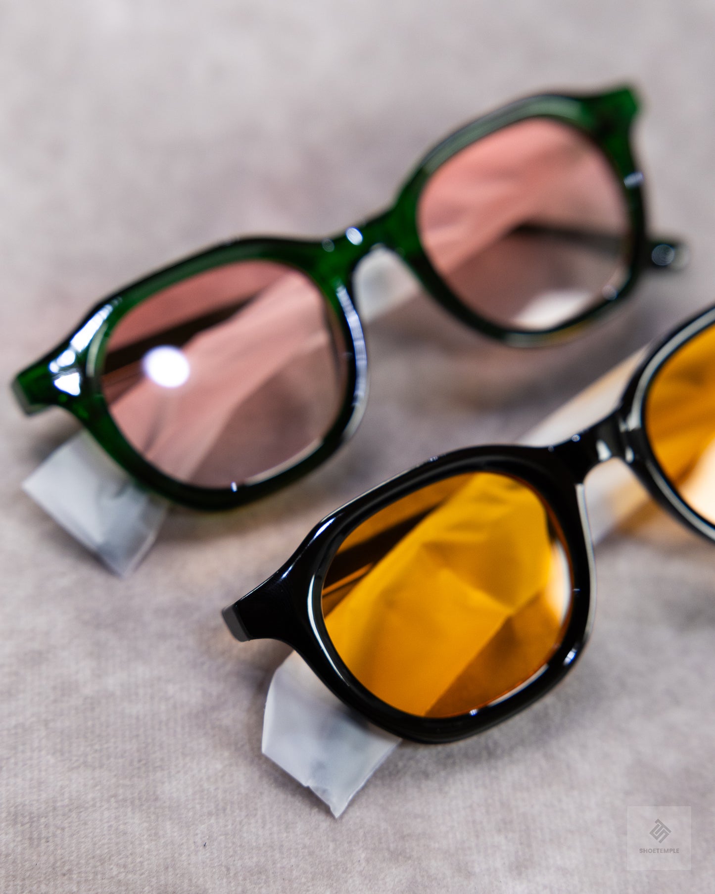 2 in 1 Retro Round Sunglasses for Men/Women Vintage Circle Shades