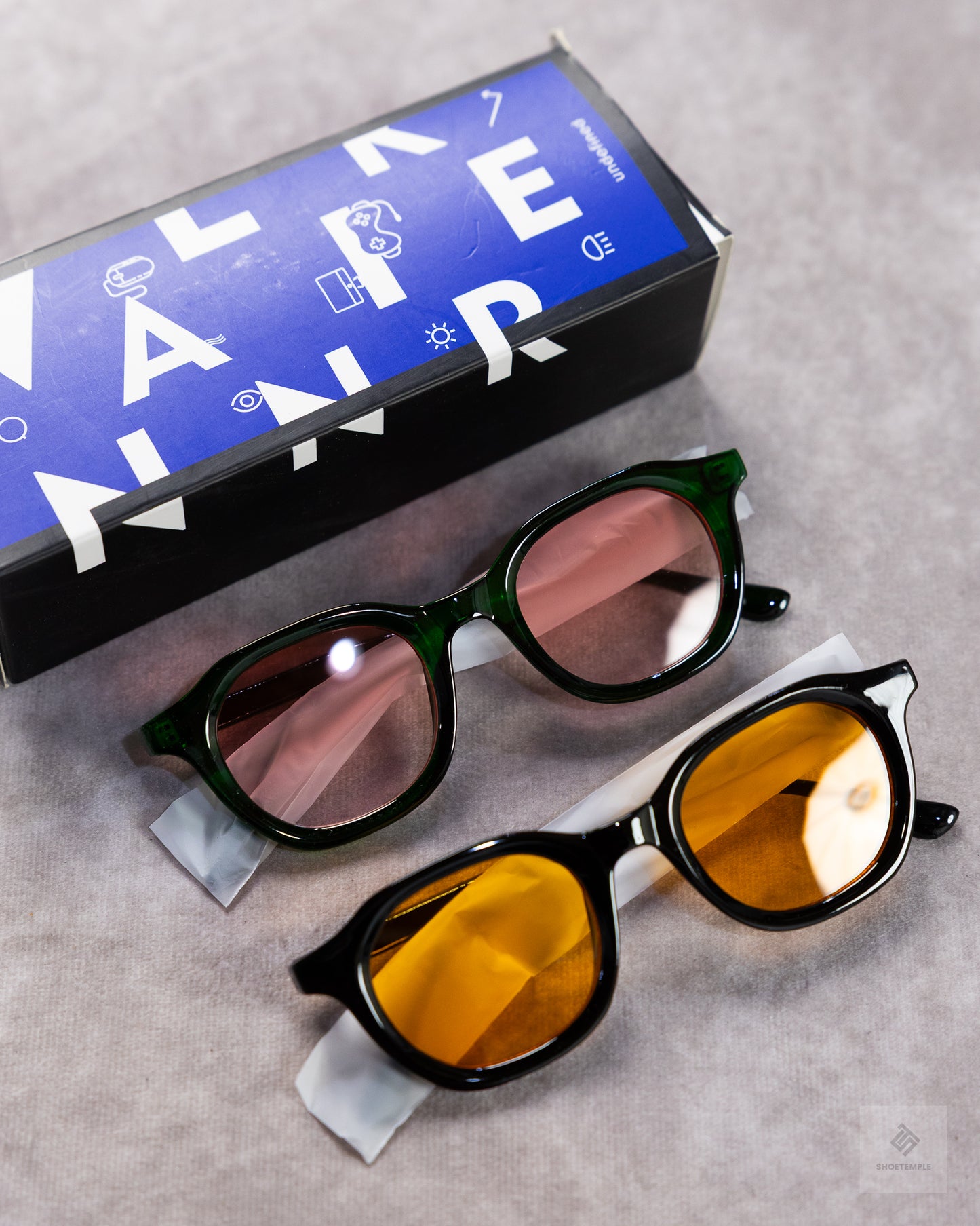 2 in 1 Retro Round Sunglasses for Men/Women Vintage Circle Shades