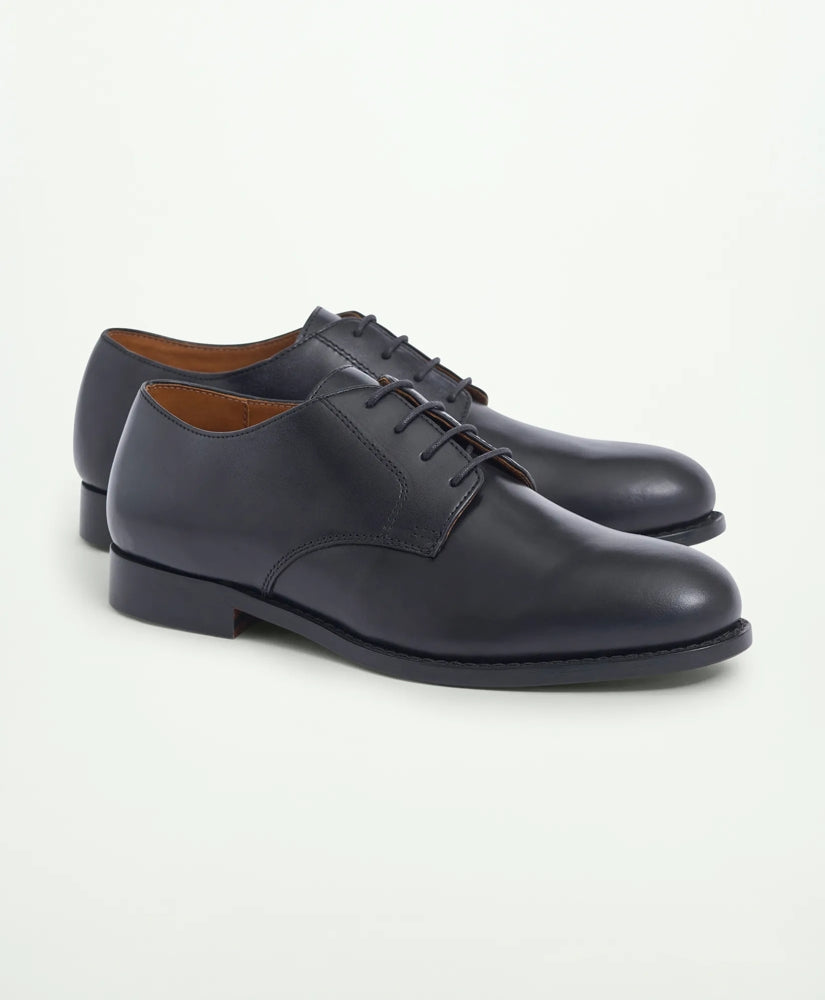 Brooks Brothers Blucher In Black Leather