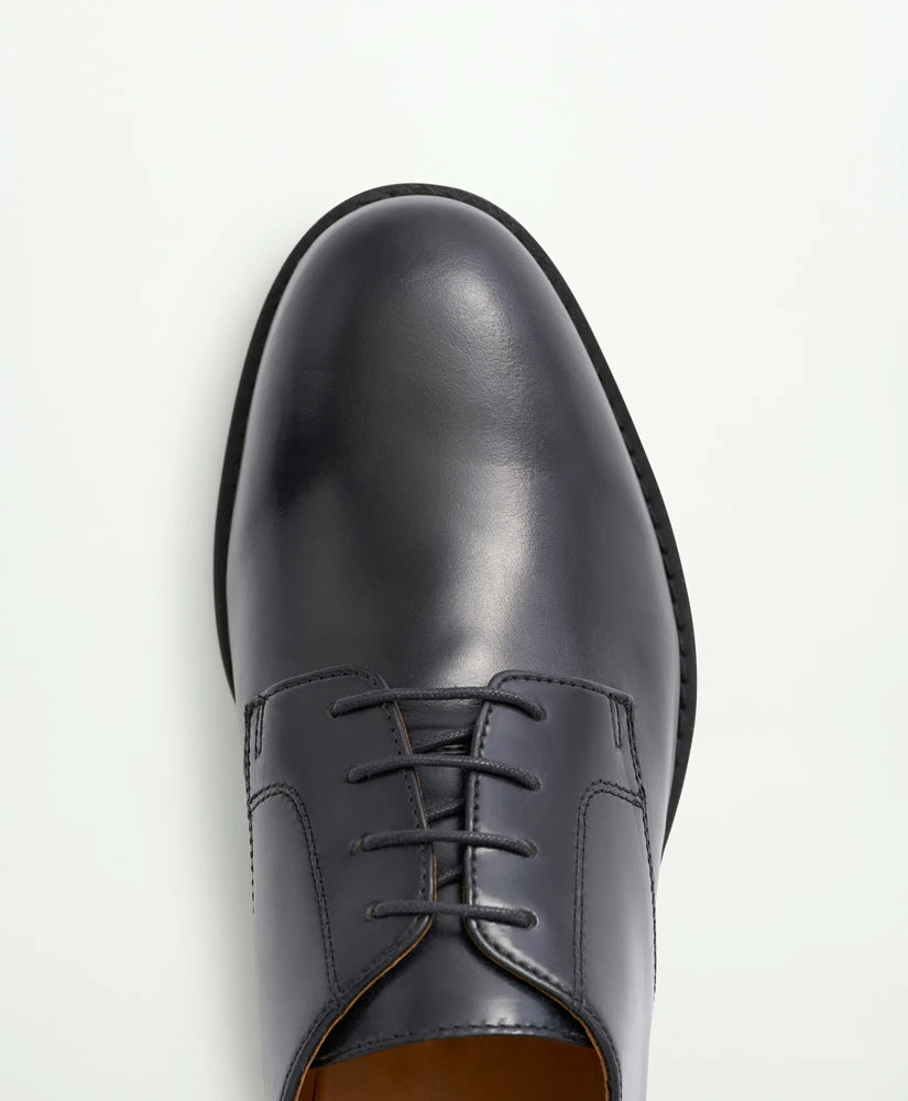 Brooks Brothers Blucher In Black Leather