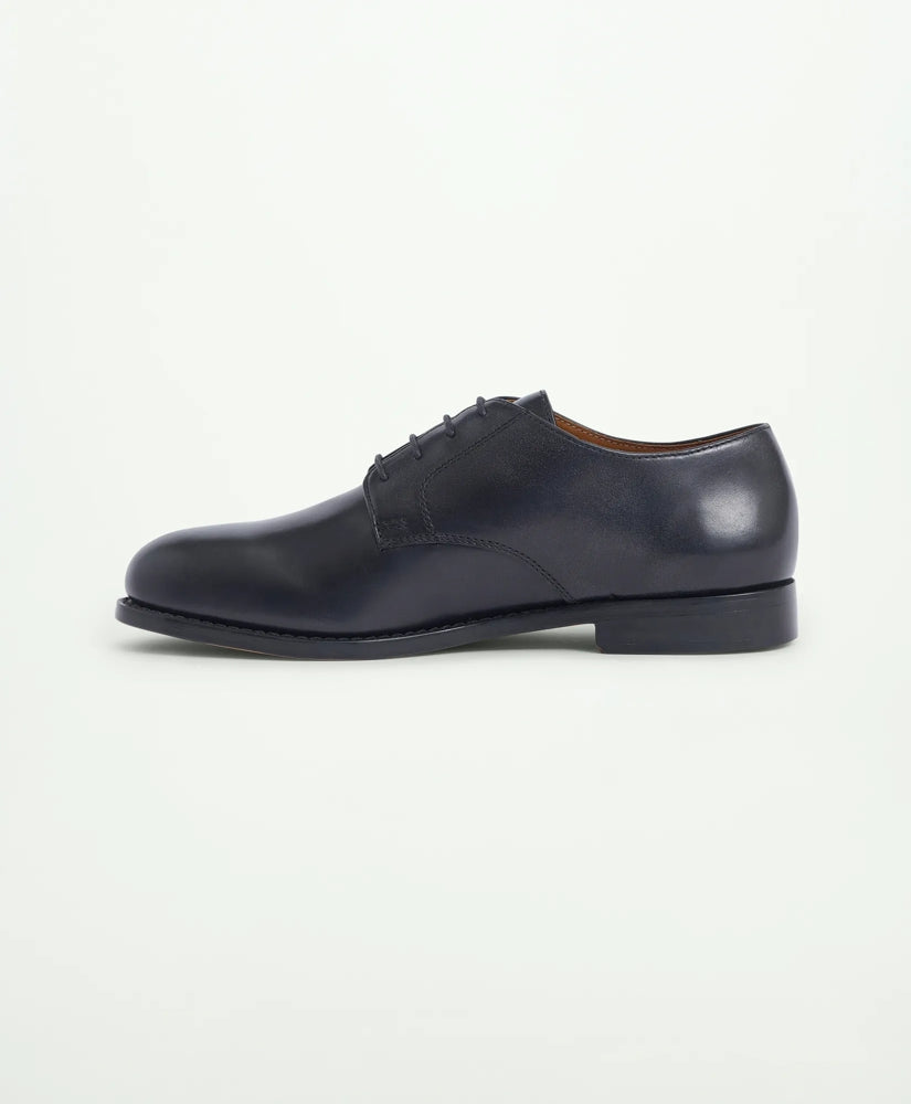Brooks Brothers Blucher In Black Leather