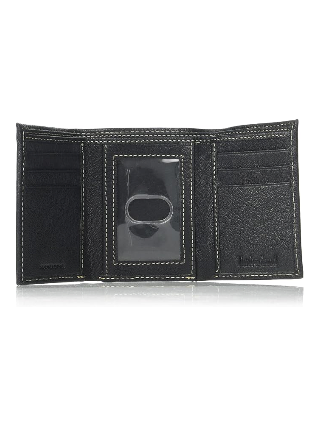 Timberland Men's Genuine Leather RFID Blocking Trifold Wallet
