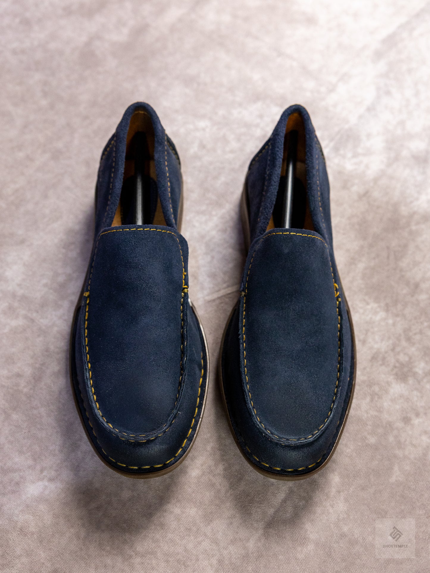 Born Suede Loafer in navy