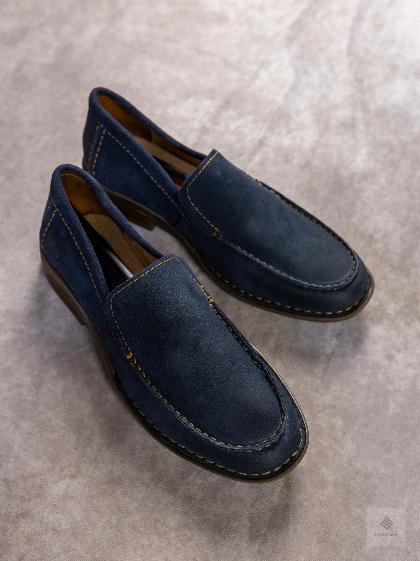 Born Suede Loafer in navy
