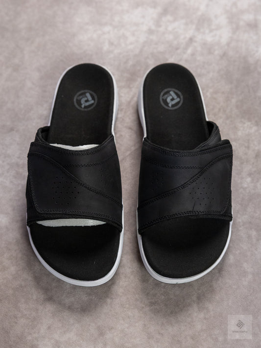 Propet Leather Sandal - Black