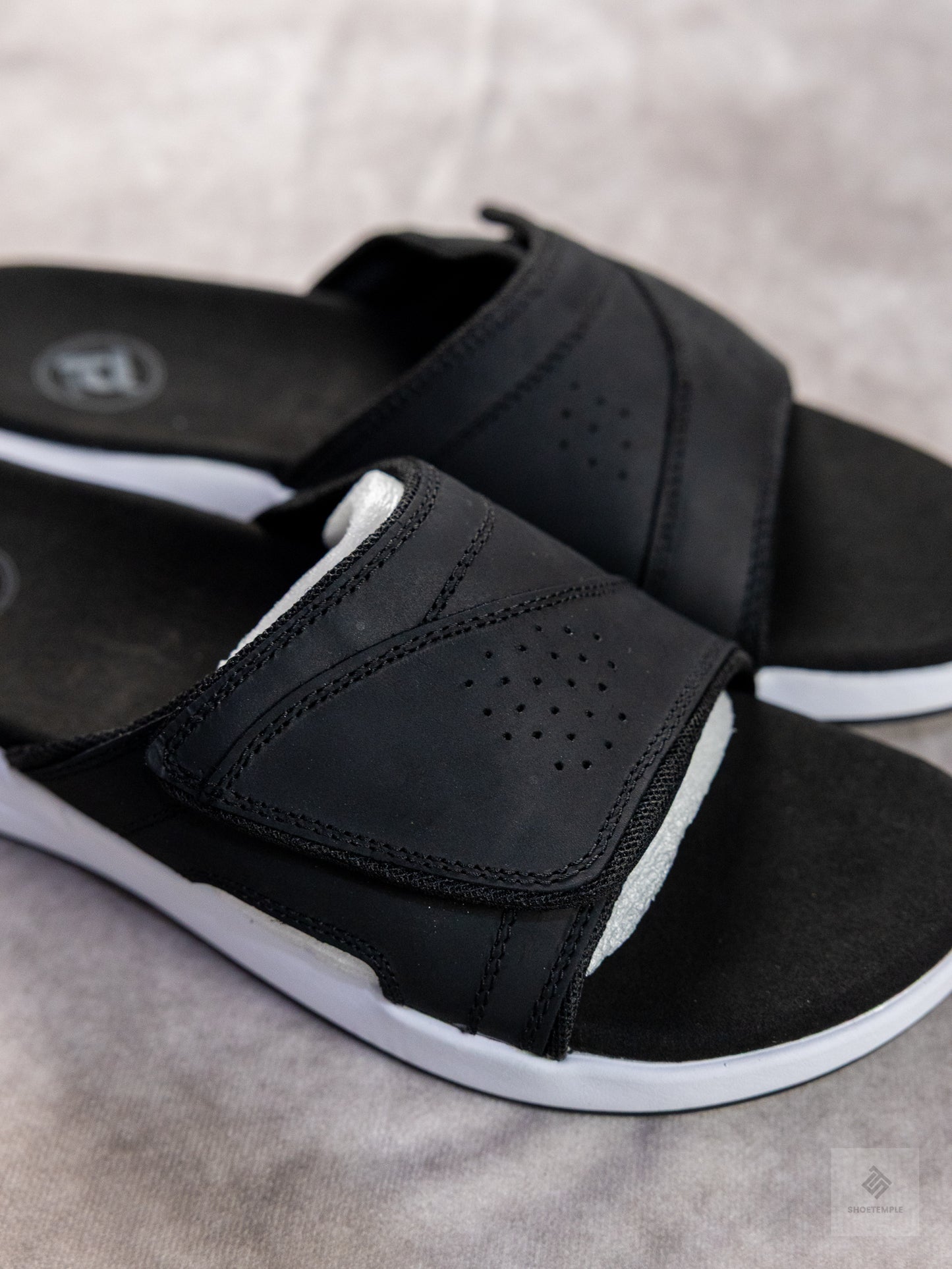 Propet Leather Sandal - Black