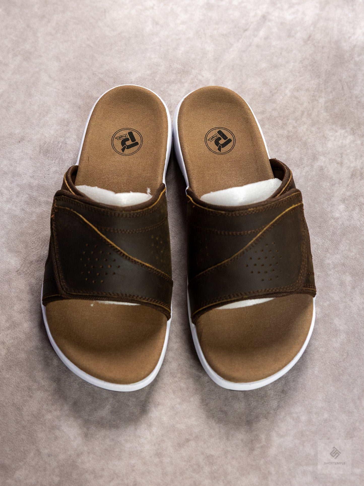 Propet Leather Sandal - Brown