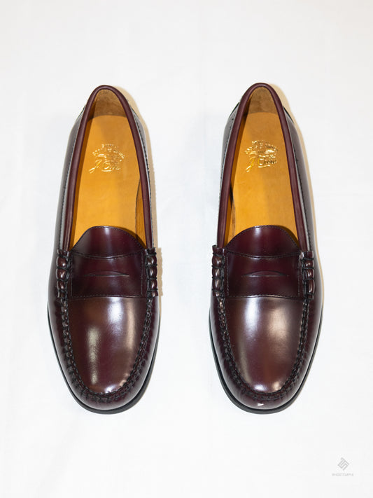 J.Crew Penny Leather Loafer - Burgundy