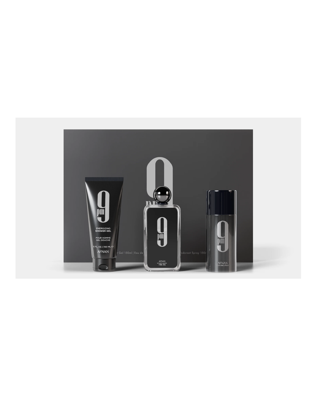Afnan 9PM Gift Set – Perfume, Deodorant & Shower Gel