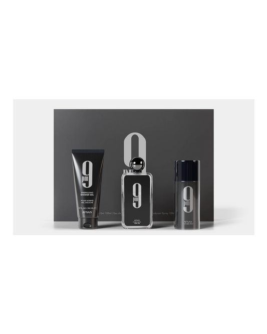 Afnan 9PM Gift Set – Perfume, Deodorant & Shower Gel