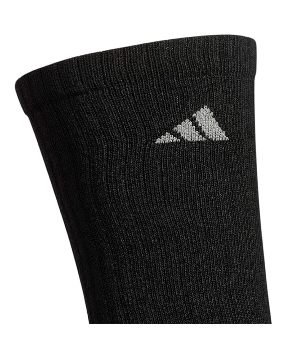 Adidas Men's Athletic Cushioned Crew Socks 6 Pairs - All Black