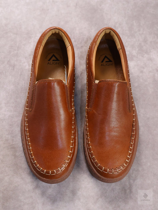 Alignbrand Ventura Slip-On Leather Sneaker