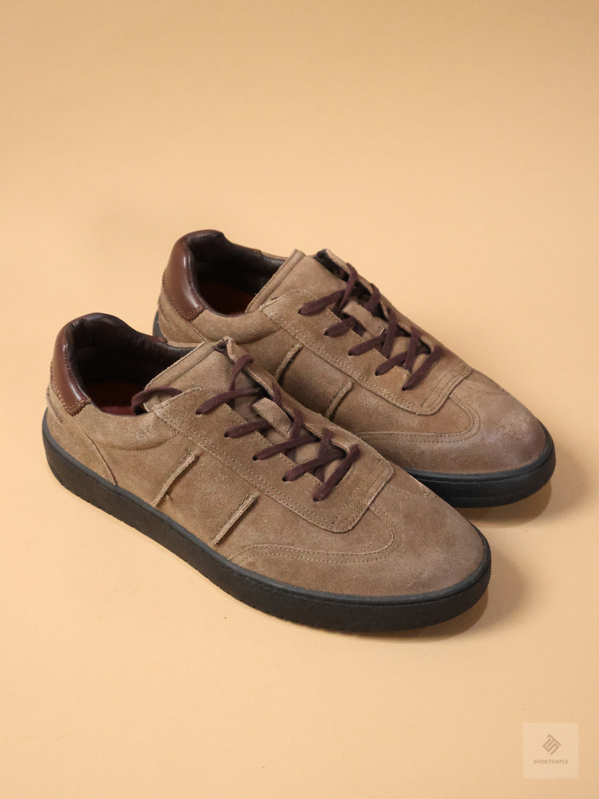 ROAN Beige Suede Sneaker