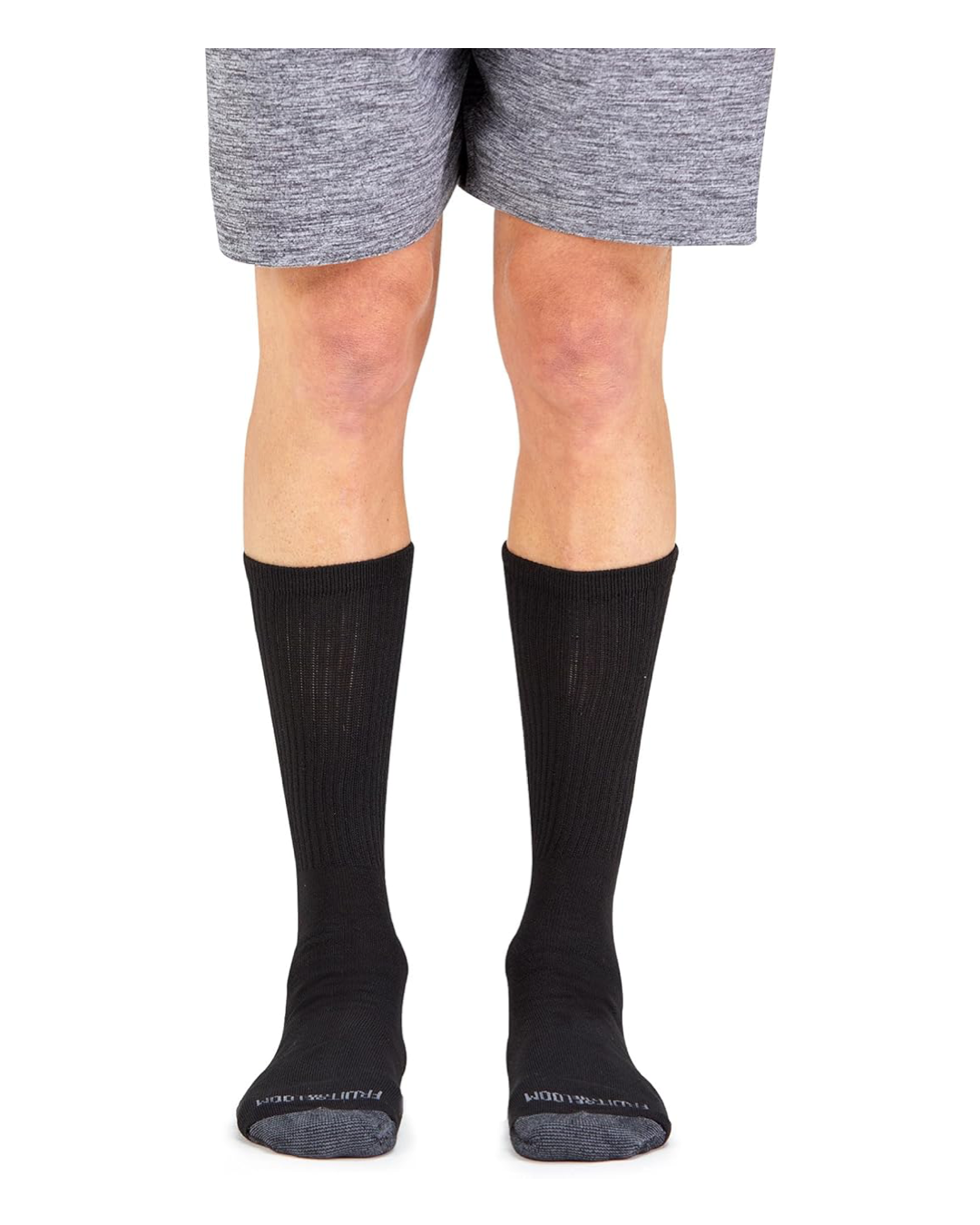 Fruit of the Loom Men's Dual Defense Crew Socks (12-Pack)