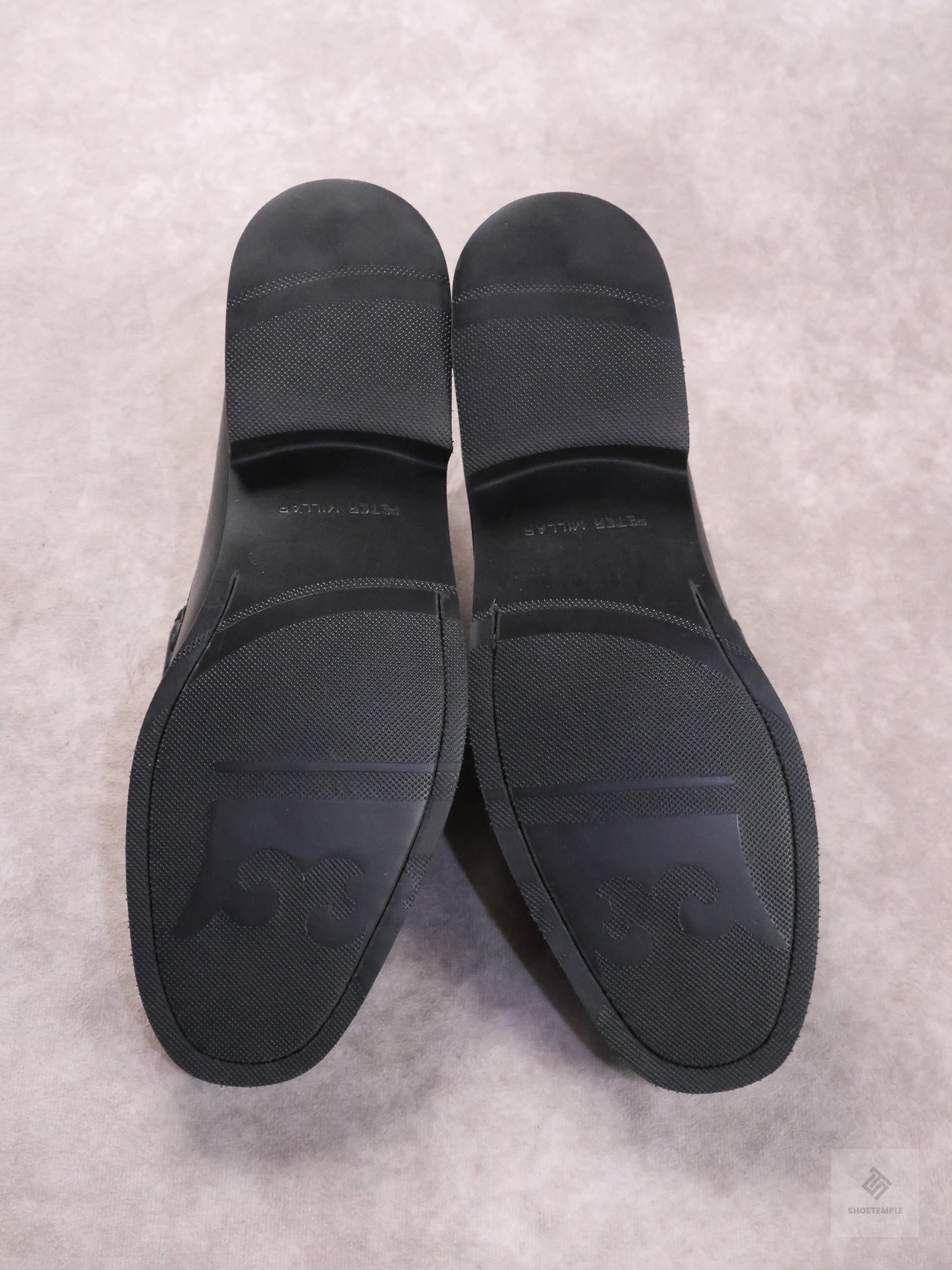 Peter Millar Black Leather Bit Loafer