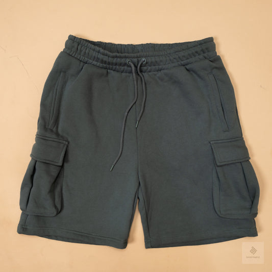 Jogger Cargo Shorts Green