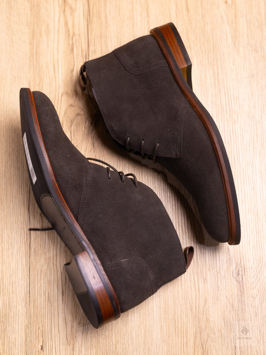 Seed Heritage Chukka Boots In Suede Leather