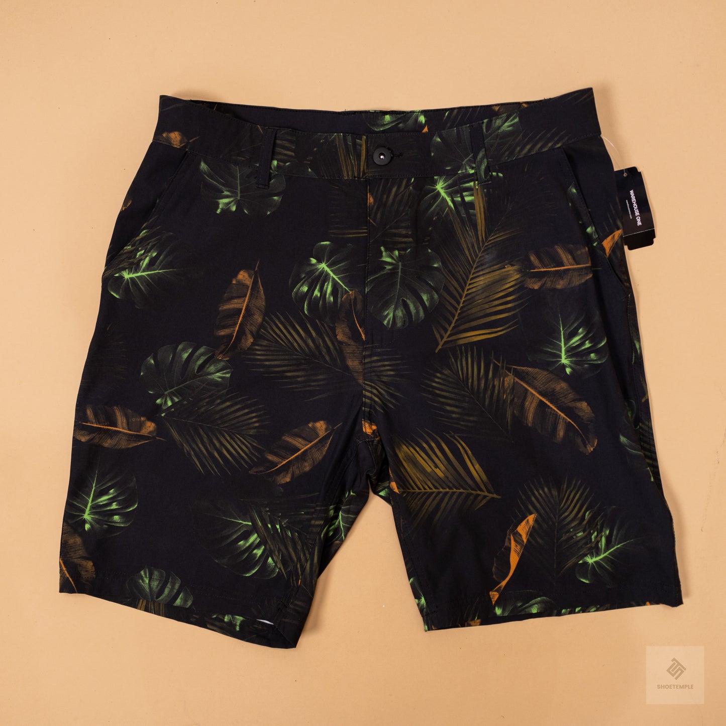 Palm Print Shorts