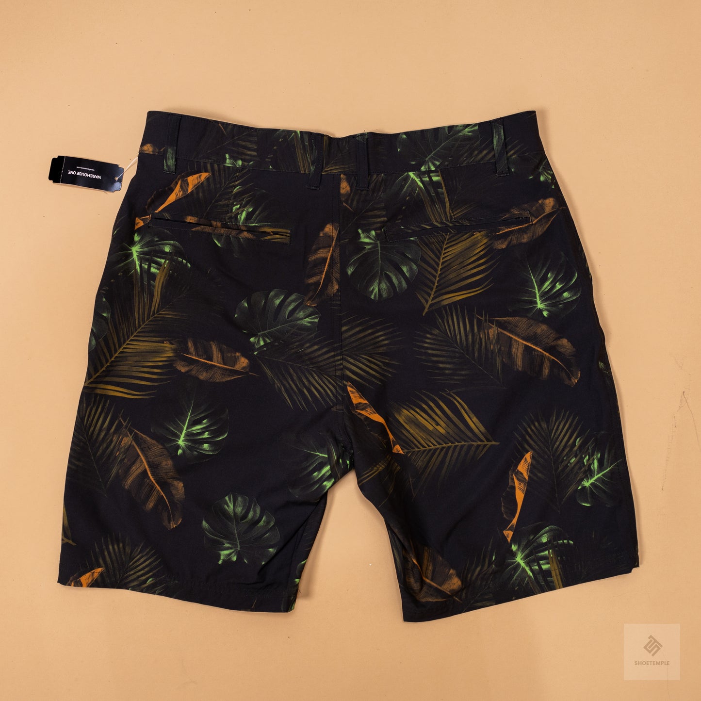 Palm Print Shorts