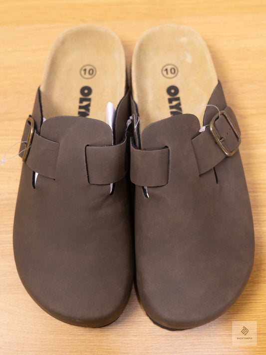 Olympus Sandal Suede Clogs