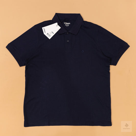 Unison Pique Polo - Navy