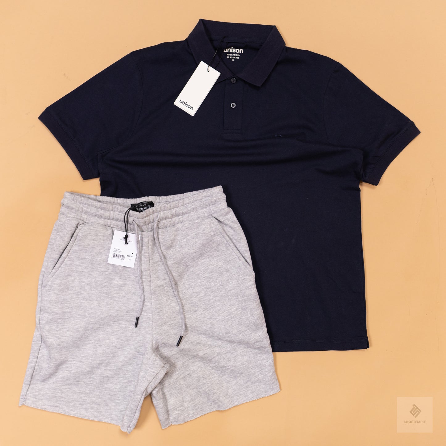 Unison Pique Polo - Navy