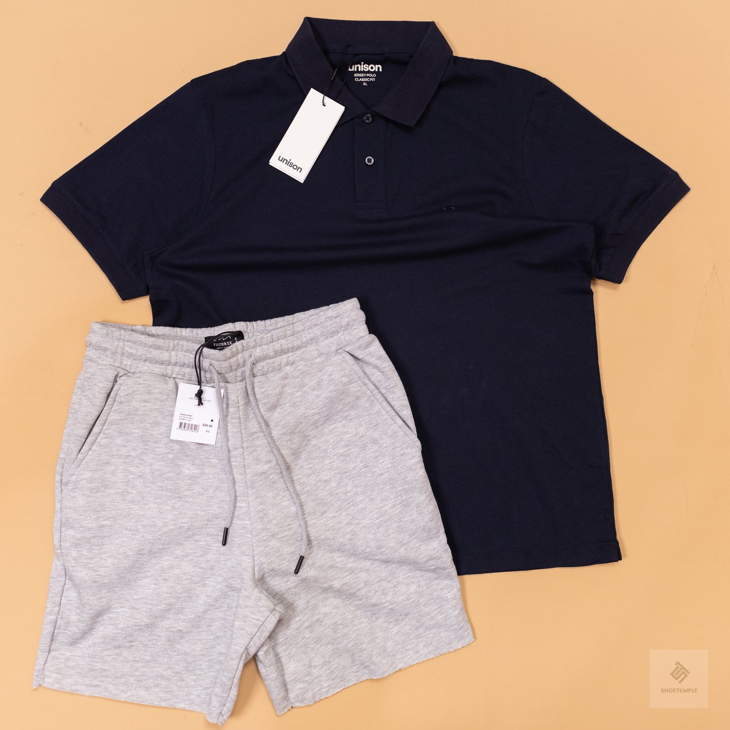 Unison Pique Polo - Navy