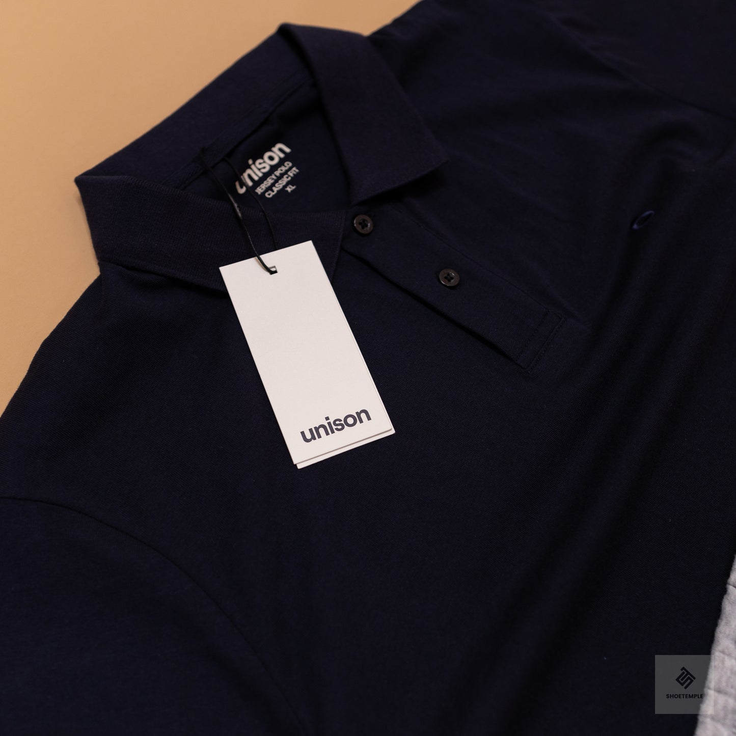 Unison Pique Polo - Navy