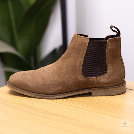 Gazman Suede Leather Chelsea Boots