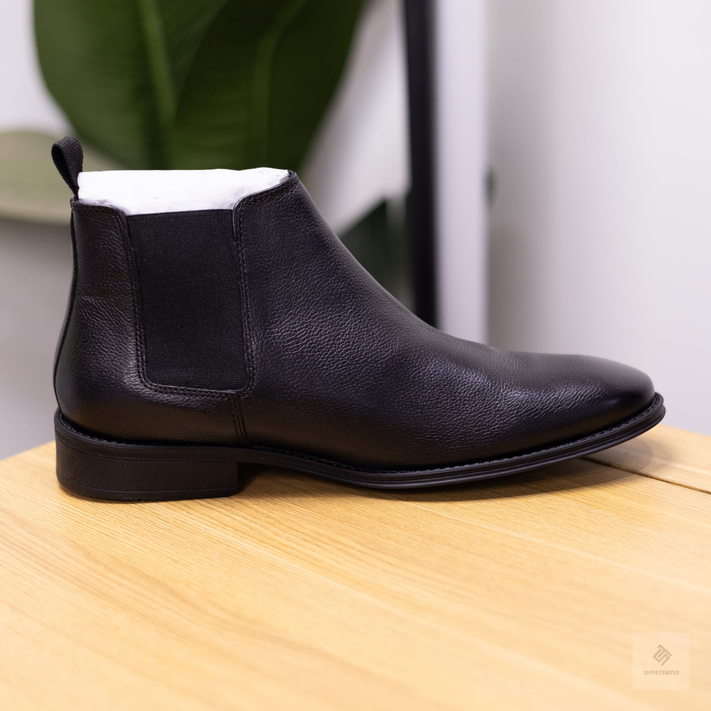 Gazman Leather Chelsea Boots Black