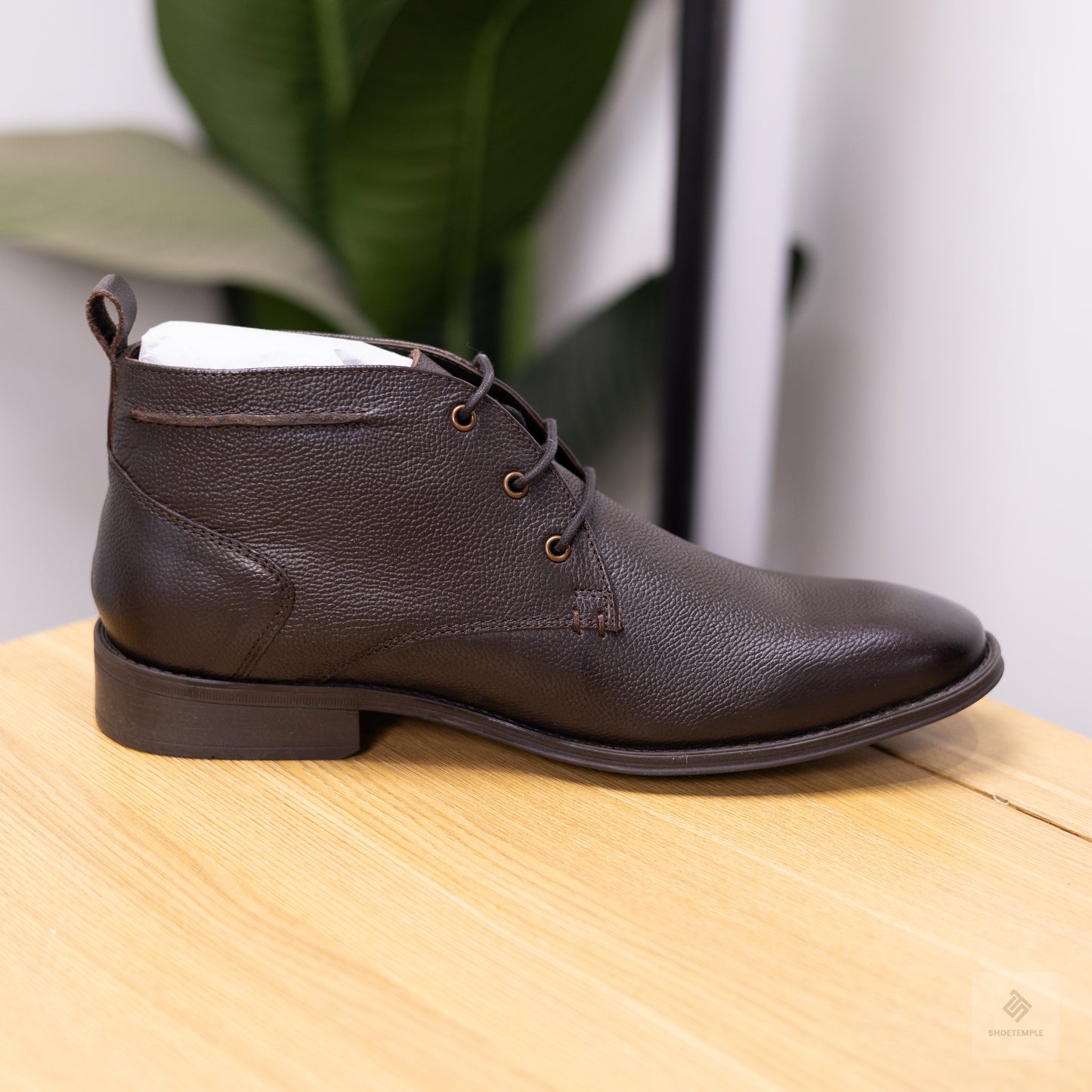 Gazman Leather Chukka Boots Brown