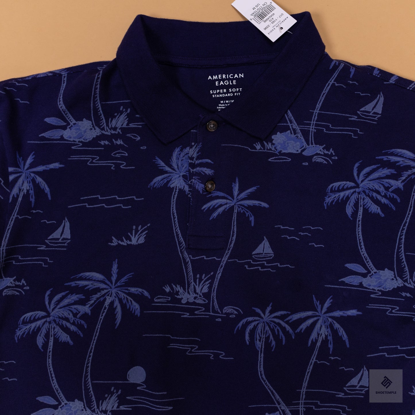 American Eagle Navy Palm Patterns