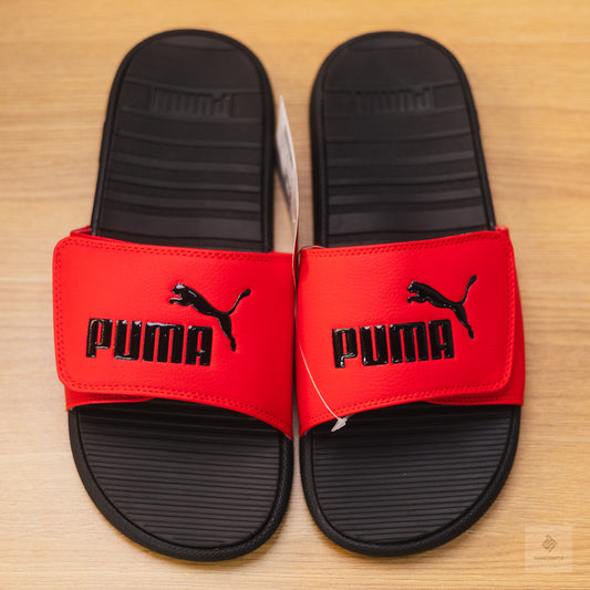 Puma Slides - Red