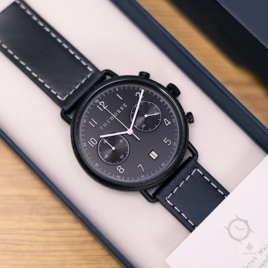 THE HORSE CHRONOGRAPH WATCH - Black