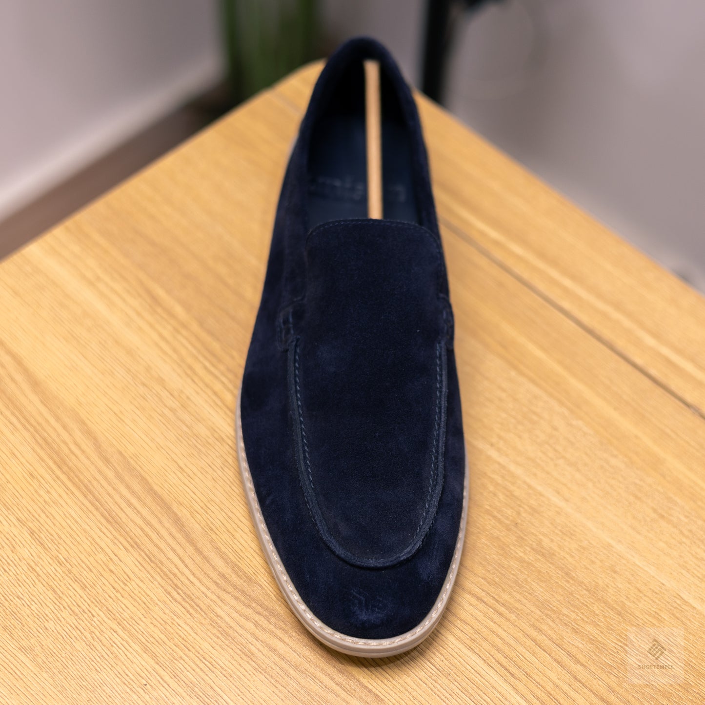 Unison Suede Loafer Navy Blue