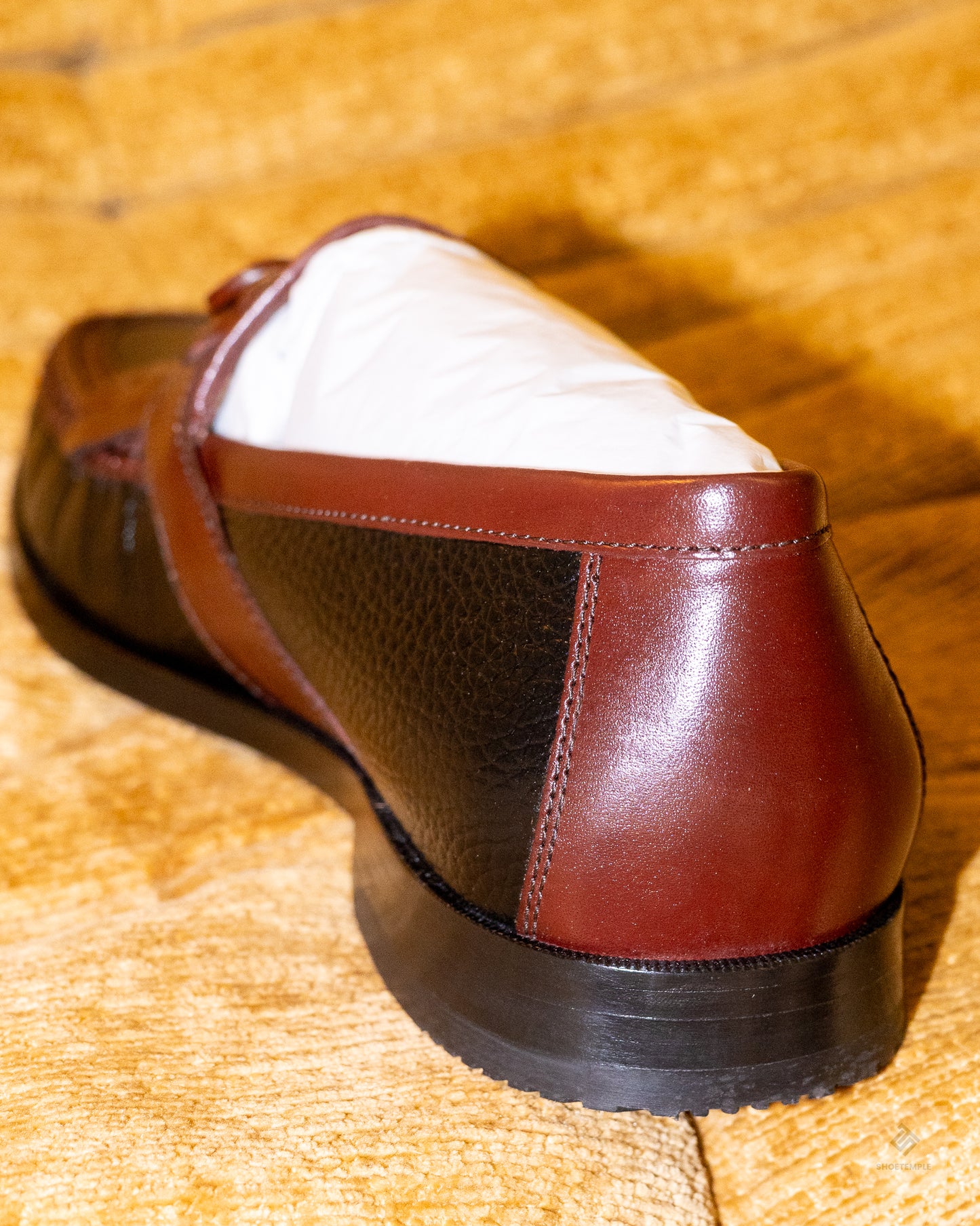 Johnston & Murphy Two Toned Kilted Tassel Loafers