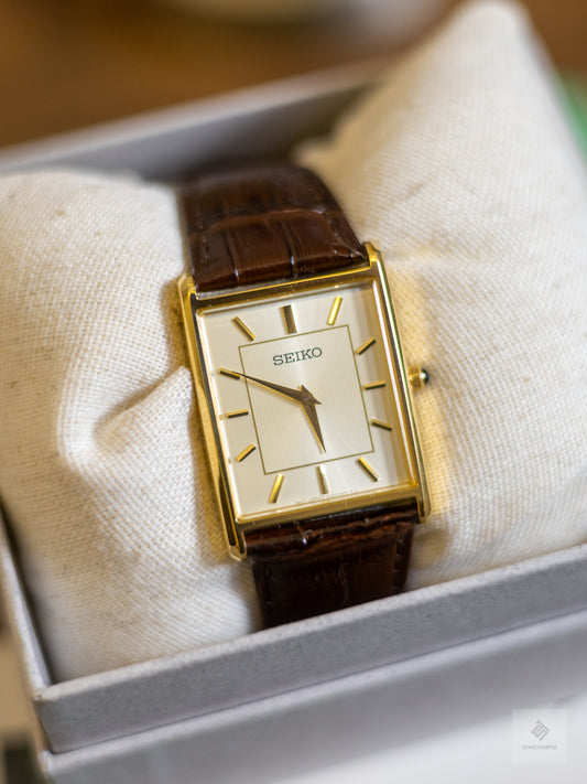 Seiko Men's Tank Watch