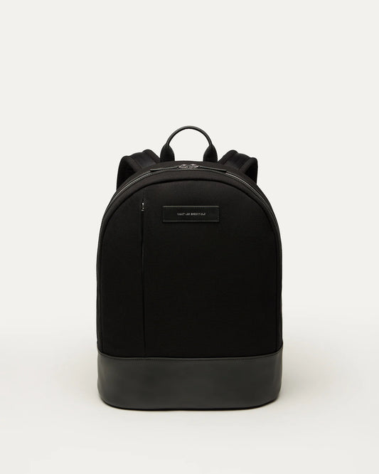 WANT LES ESSENTIELS Kastrup 2.0 Leather-Trimmed Recycled-Shell Backpack