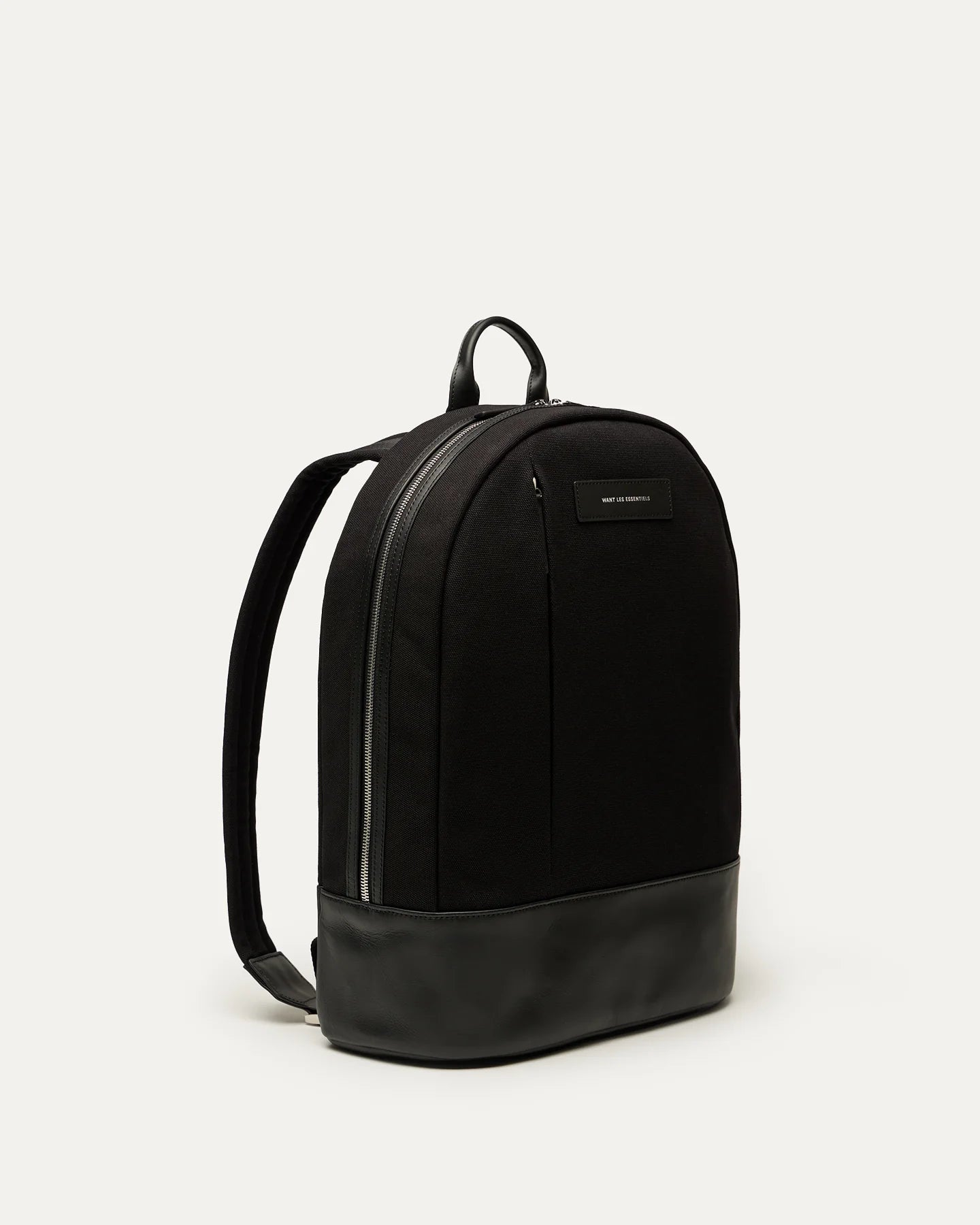 WANT LES ESSENTIELS Kastrup 2.0 Leather-Trimmed Recycled-Shell Backpack