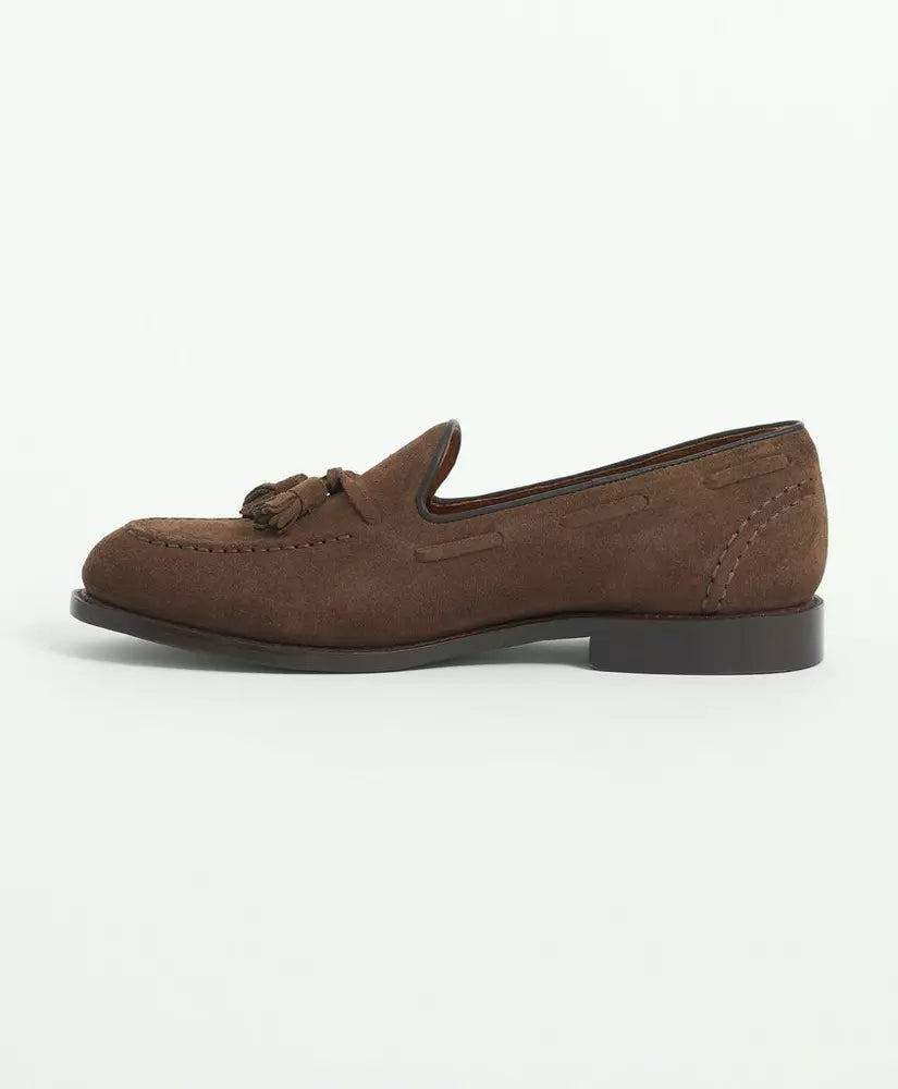 Brooks Brothers Suede Tassel Loafers