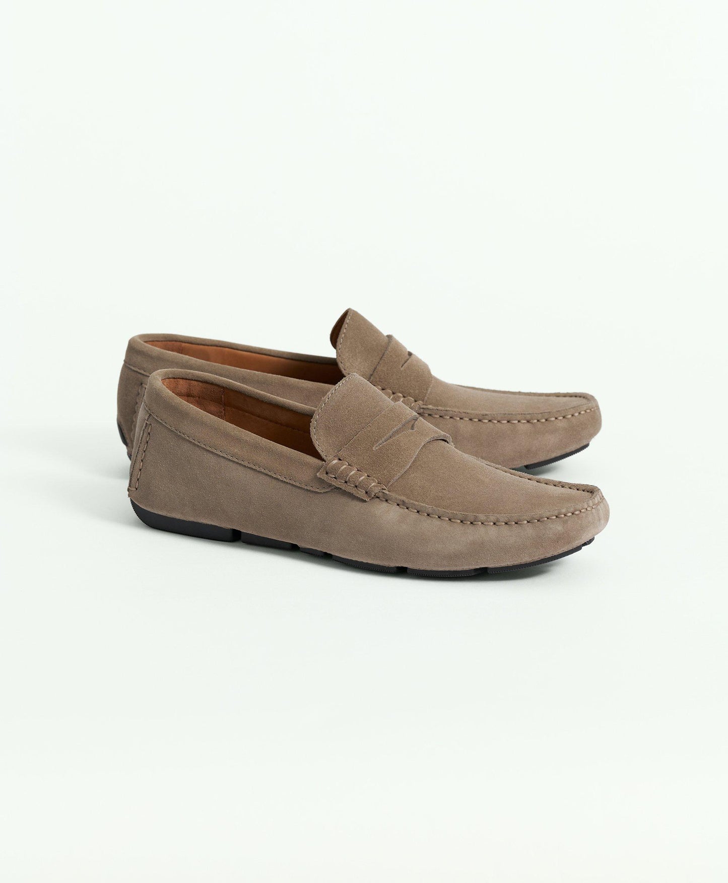 Brooks Brothers Jefferson Suede Driving Moccasins