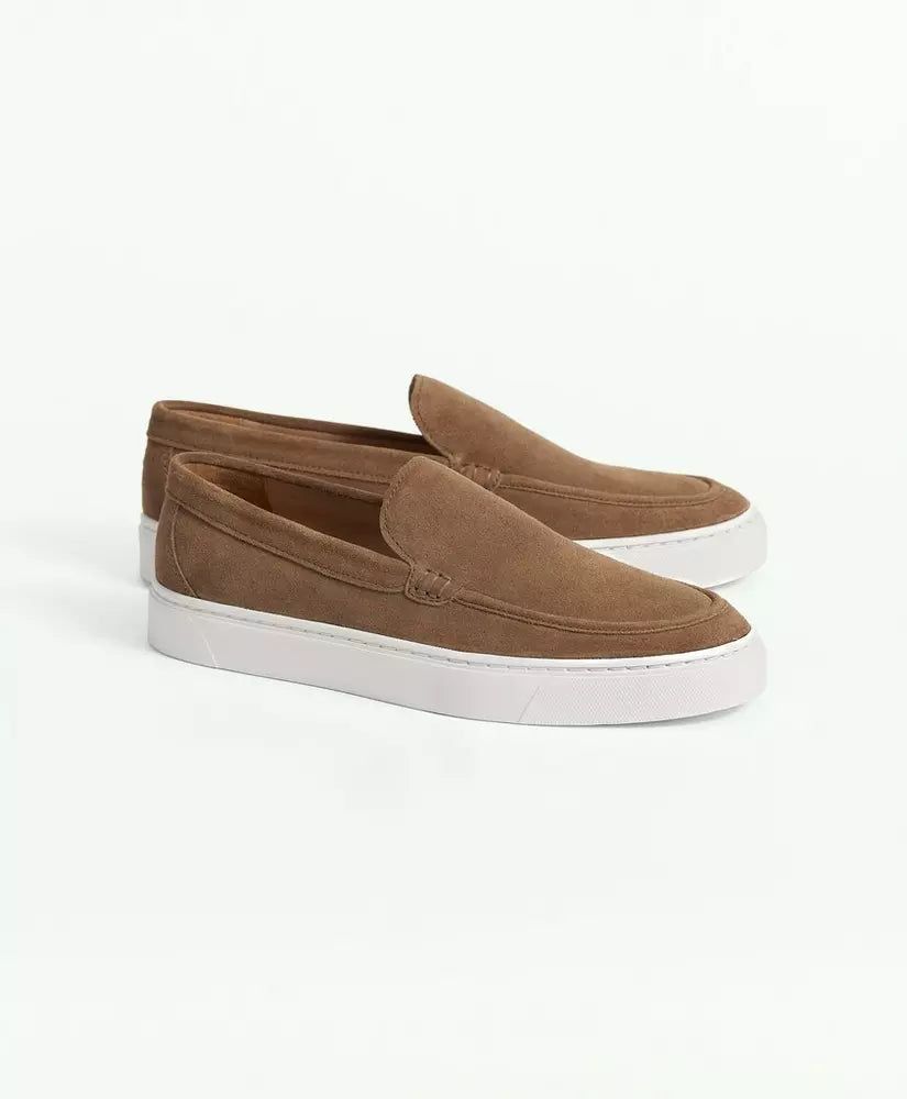 Brooks Brothers Hampton Suede Slip-On Sneakers