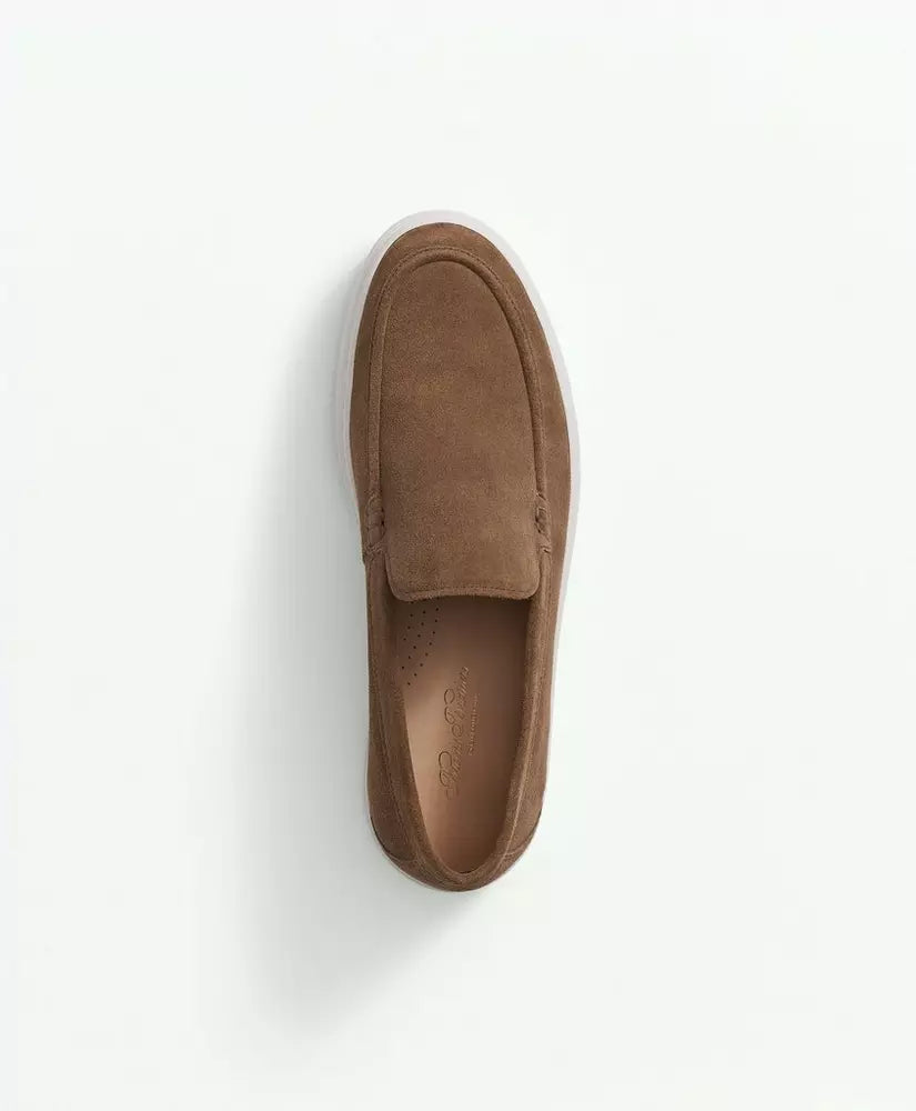 Brooks Brothers Hampton Suede Slip-On Sneakers