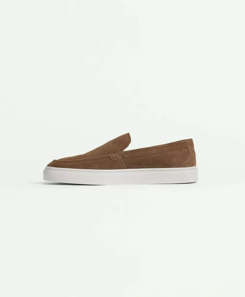 Brooks Brothers Hampton Suede Slip-On Sneakers