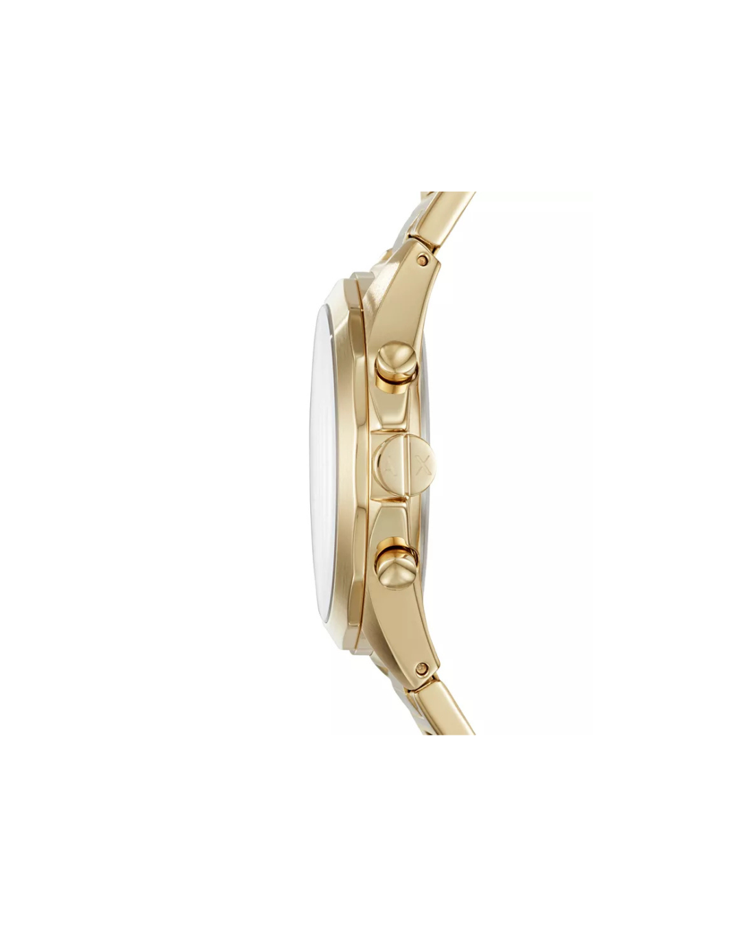Men's Gold-Tone Stainless Steel Bracelet Watch 44mm AX2602